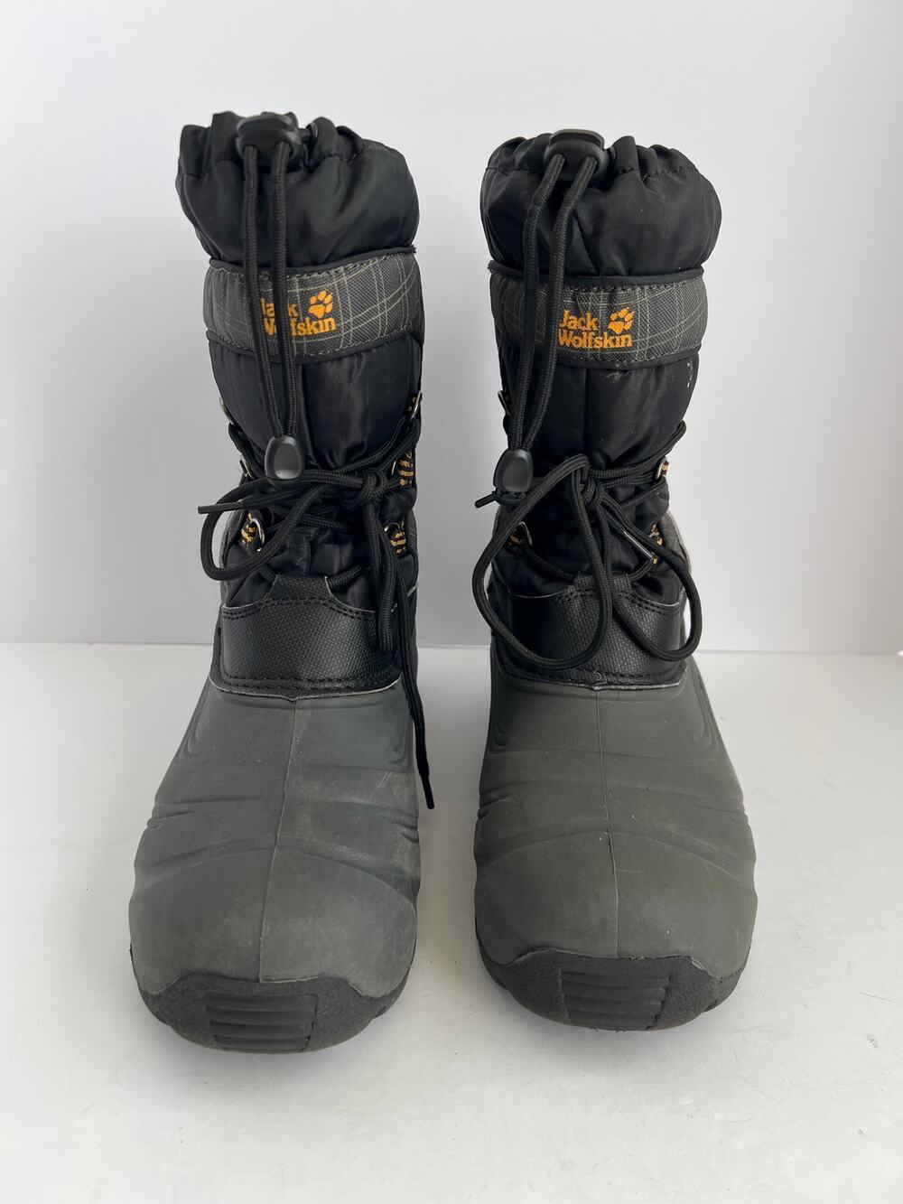 Jack Wolfskin Snowbound Waterproof Winter Pac Boots Black Grey Women’s 40 US 7.5